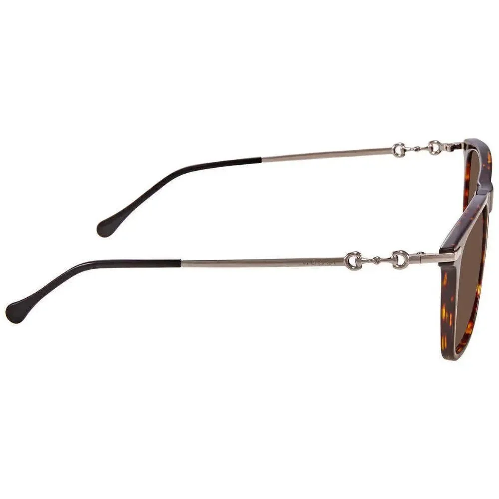 NEW Gucci Brown Rectangular Men's Sunglasses